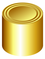 Gold can
