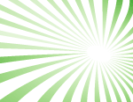 Green Vector Sunbeams