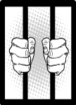 Hands On Prison Bars Image
