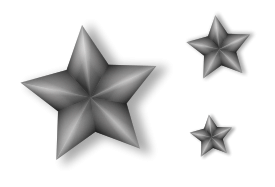 Metal Stars with Transparency