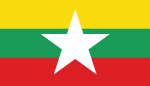 Myanmar Free Vector Flag