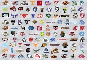 NCAA Men’s Basket Logos