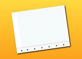 Notebook Page Vector