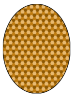 Pattern Honeycomb Beige
