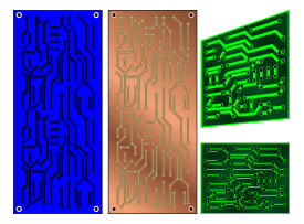 PCB 3 color - electronics