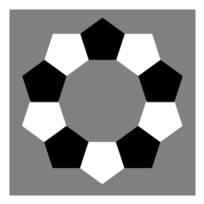 Pentagons Decagram Plain