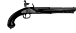 Pirate Flintlock Pistol Vector