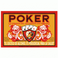 Poker cerveza, etiqueta antigua