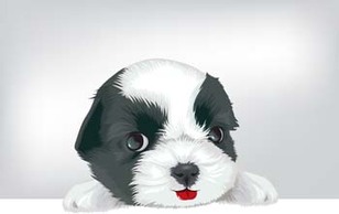 Puppy vector 7