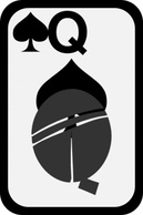 Queen Casino Game Cards Play Poker Spades Bet Blackjack
