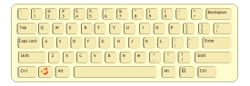 Qwerty Keyboard (path)