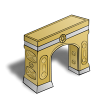 RPG map symbols: Arch