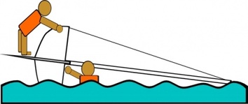 Sailing Illustration Boat Transport Illustrations Capsized Rescue