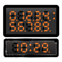 Segments Clock