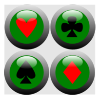 Set Poker Buttons