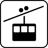 Ski Lift clip art
