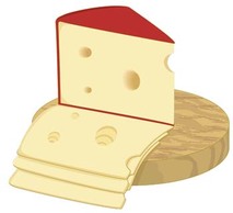 Slice of cheese 1