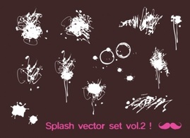 Splash vector set vol.2