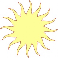 Sun clip art