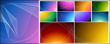 Symphony vector background material