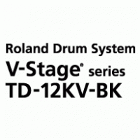 TD-12KV-BK Roland Drum System V-Stage Series