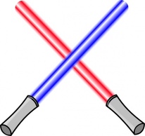 Tools Tool Weapons Lightsabers Sword Weapon Crossed Lightsaber
