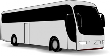 Travel Bus clip art
