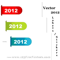 Vector 2012 Labels – Stickers