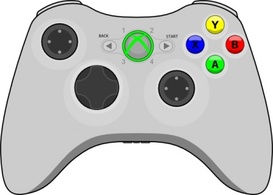 Xbox Gamepad clip art