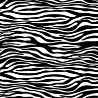 Zebra Print Vector Pattern