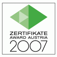 Zertifikate Award Austria 2007