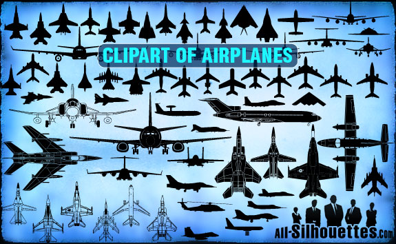 Vector Airplane Clipart