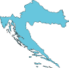 Vector Map Of Croatia