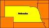 Vector Map Of Nebraska