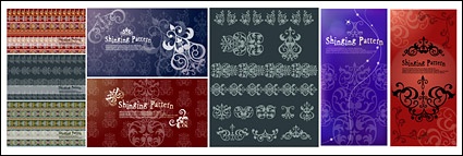 Vector practical lace material