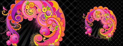 Vector trend lovely patterns-2