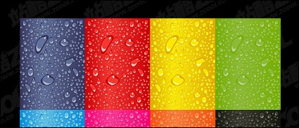 Vector water background material