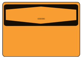 Warning - Blank (orange)