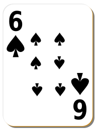 White deck: 6 of spades